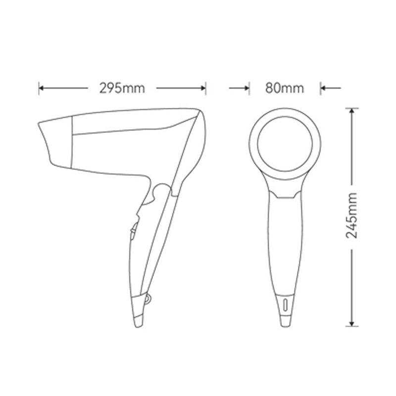 Low Noise Hair Dryer