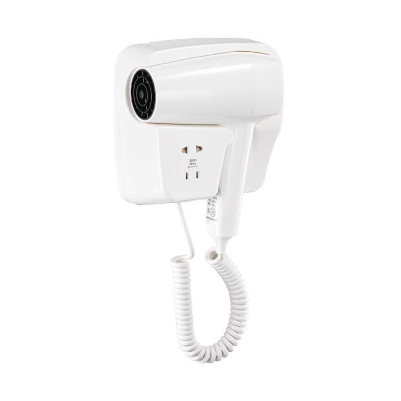 Plastic Electric Hair Dryer With Shaver Socket