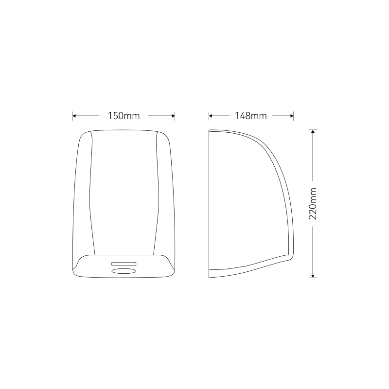 Commercial Intelligent Sensor Hand Dryer