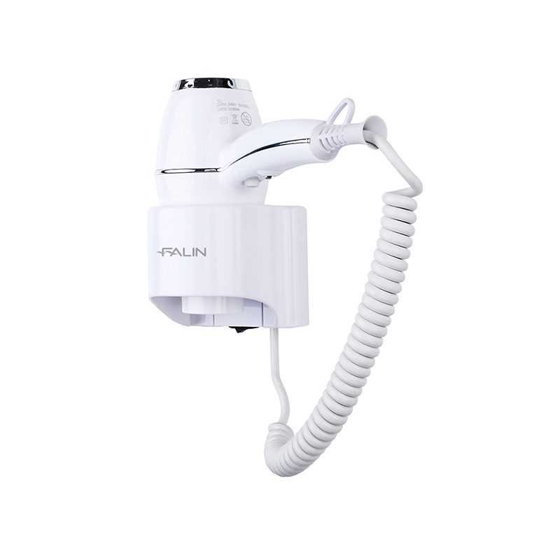 Wall-Mounted Nylon High-Power Hair Dryer