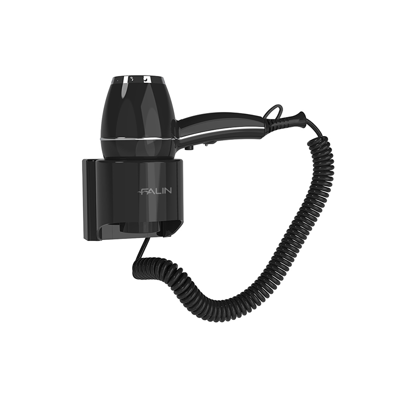 Wall-Mounted Nylon High-Power Hair Dryer