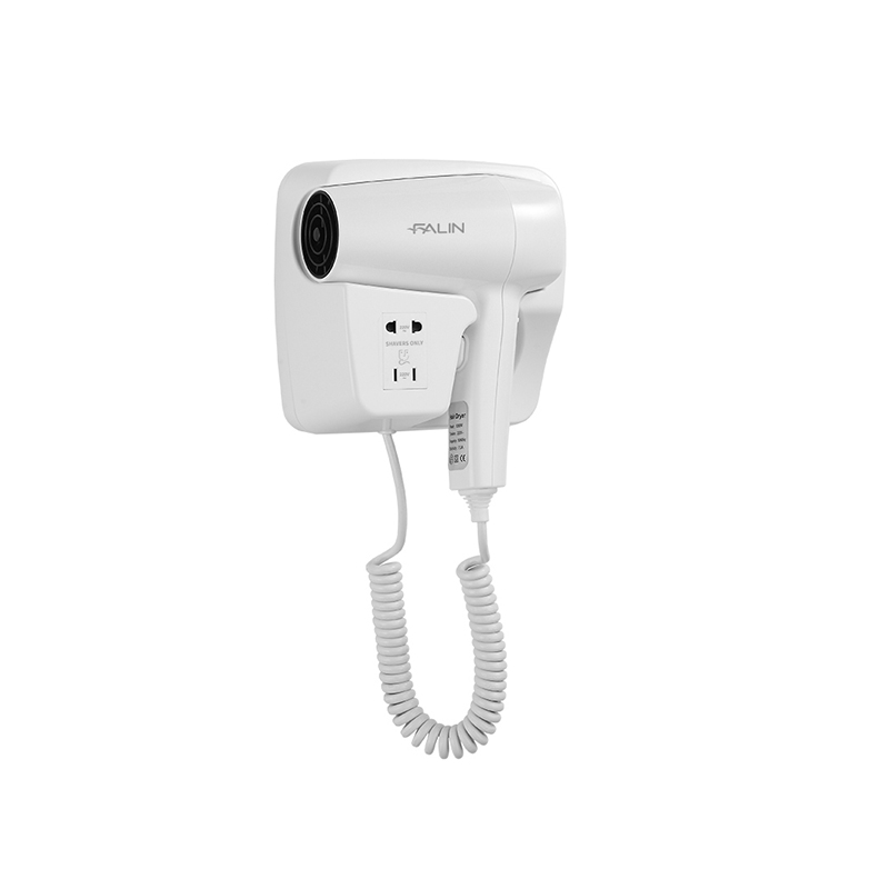 Plastic Electric Hair Dryer With Shaver Socket