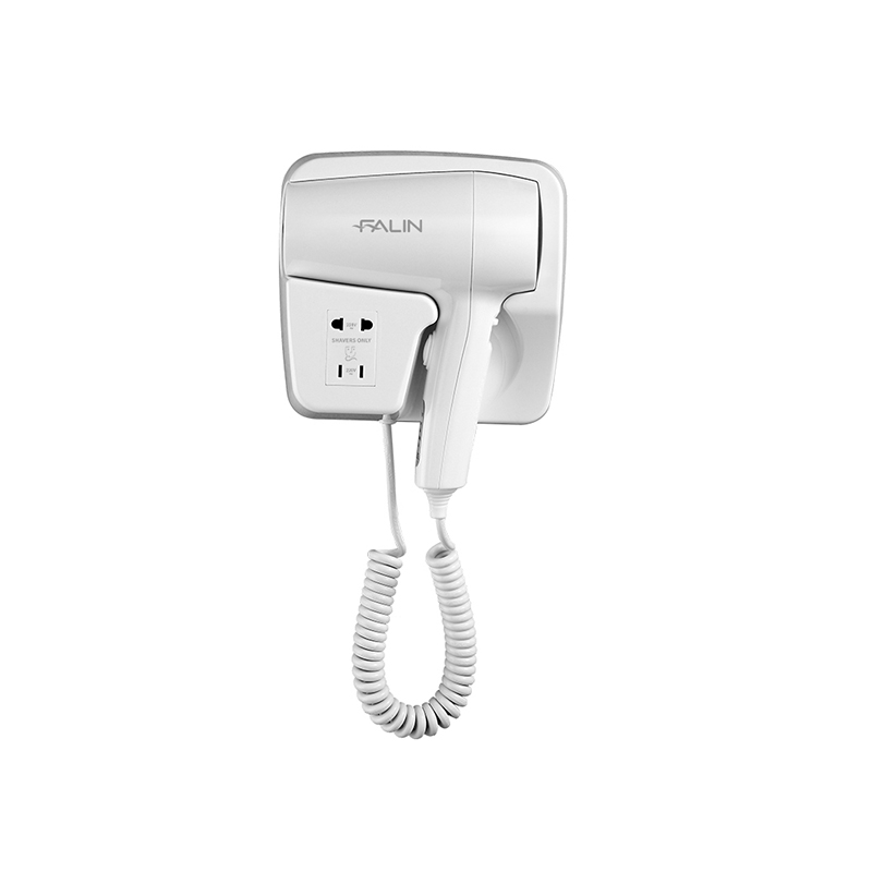 Plastic Electric Hair Dryer With Shaver Socket