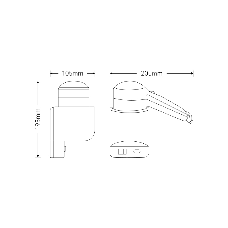 Bathroom Home Hotel Wall Mounted Hair Dryer