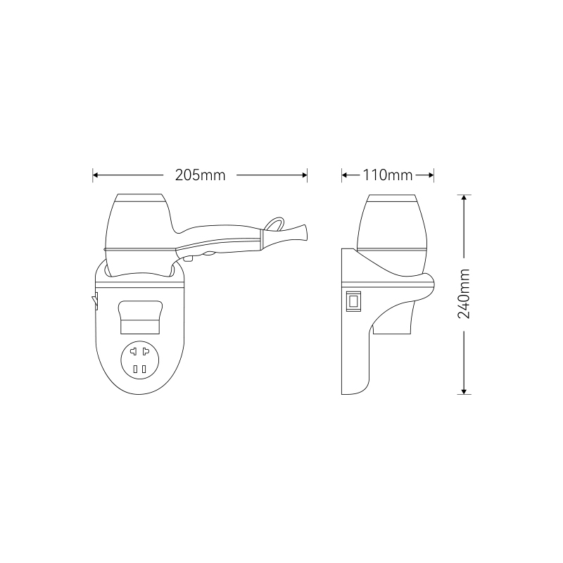 Cordless Hair Dryer With Stand